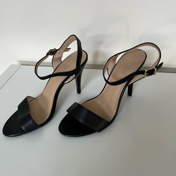 Jo Mercer Black Heels - Size 39 - Picture 13 of 14